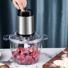 2L/3L Elektrische Fleischschleife 2 Geschwindigkeit Fleisch und Gemüse elektrischer Hubschrauber Automatische Mincing Machine Foodessor